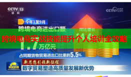 跨境电商实战技能提升个人培训全攻略