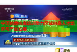 宁河跨境电商培训助力区域电商人才培养与产业发展