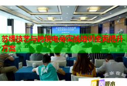 苏绣技艺与跨境电商实战培训全面提升方案