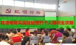 跨境电商实战技能提升个人培训全攻略