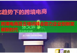 跨境电商百企培训峰会助力企业创新发展新时代