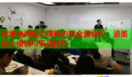 跨境电商培训课程内容全面解析：涵盖核心模块与实战技巧