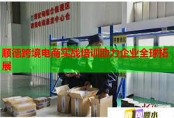 顺德跨境电商实战培训助力企业全球拓展