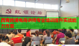 西青跨境电商讲师专业培训提升实战能力方案