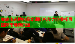 娄底市跨境电商培训机构助力企业拓展国际市场新机遇