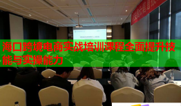 海口跨境电商实战培训课程全面提升技能与实操能力