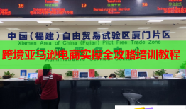 跨境亚马逊电商实操全攻略培训教程