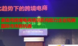 娄底市跨境电商培训机构助力企业拓展国际市场新机遇