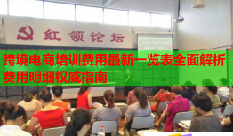 跨境电商培训费用最新一览表全面解析费用明细权威指南