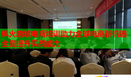 枫火跨境电商培训助力全球电商新机遇全面提升实战能力