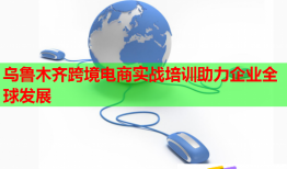 乌鲁木齐跨境电商实战培训助力企业全球发展