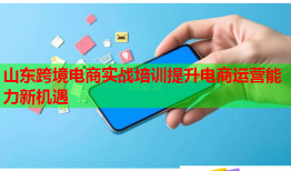 山东跨境电商实战培训提升电商运营能力新机遇