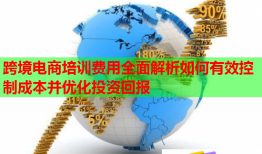 跨境电商培训费用全面解析如何有效控制成本并优化投资回报