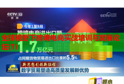 全球视野下跨境电商实战培训与发展论坛(1)