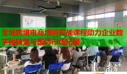 宝坻跨境电商培训实战课程助力企业数字化转型与国际市场拓展