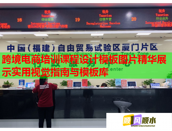 跨境电商培训课程设计模板图片精华展示实用视觉指南与模板库